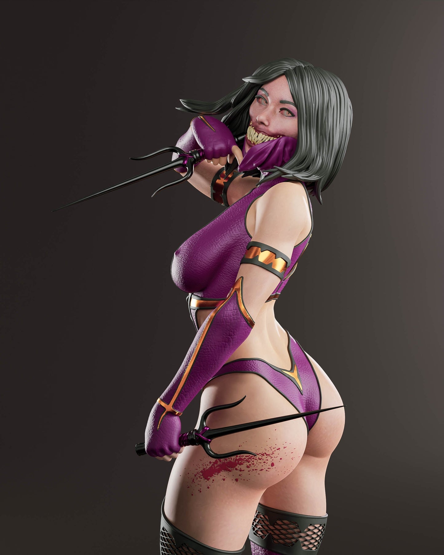 Mileena NSFW - Mortal Kombat  - STL 3D Print Files