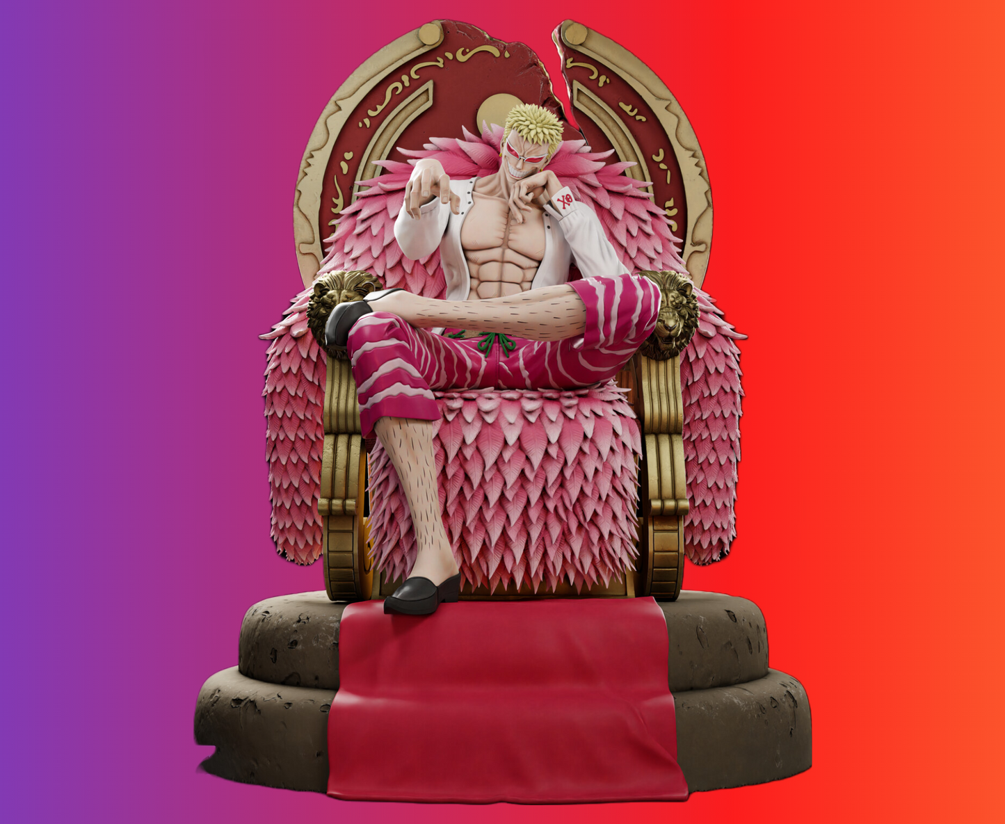 Donquixote Doflamingo - One Piece - STL 3D Print Files