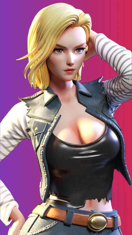 Android 18 - STL 3D Print Files