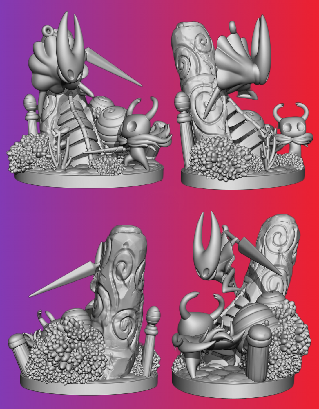 Hollow Knight Diorama - STL 3D Print Files – My Stl