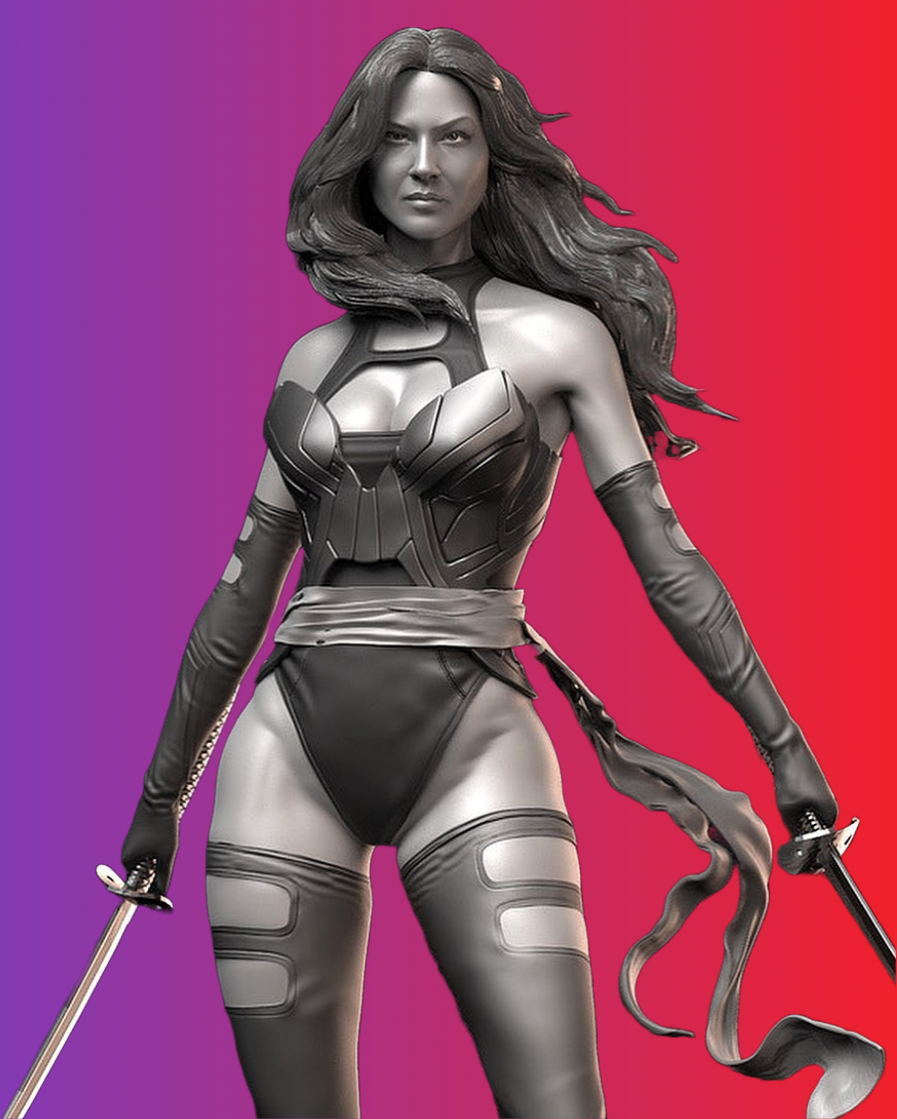 Psylocke NSFW - X-Men - STL 3D Print Files