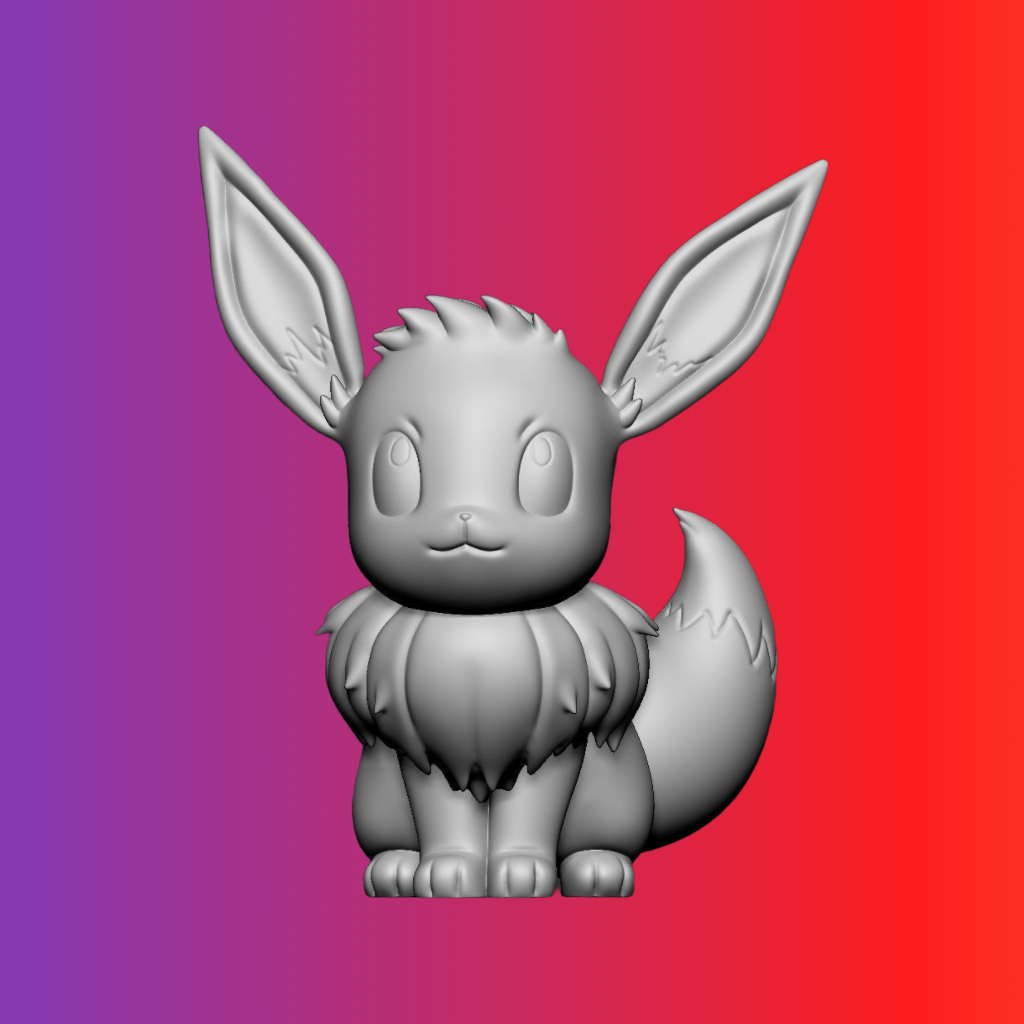 Eeveelutions - Pokemon - STL 3D Print Files