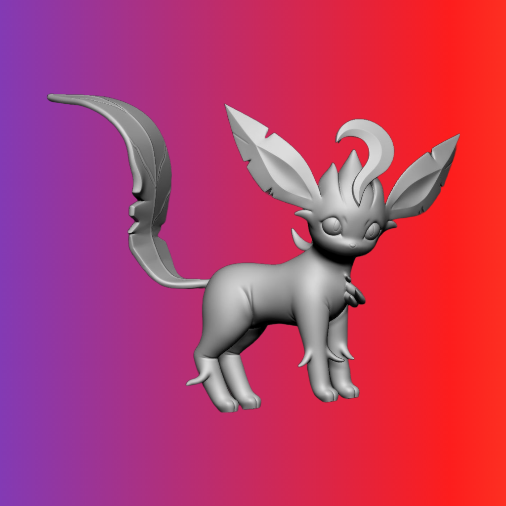 Eeveelutions - Pokemon - STL 3D Print Files