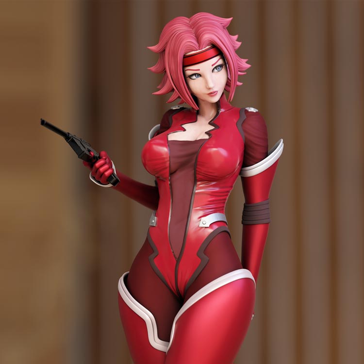 Kallen Kōzuki NSFW - Code Geass - STL 3D Print Files