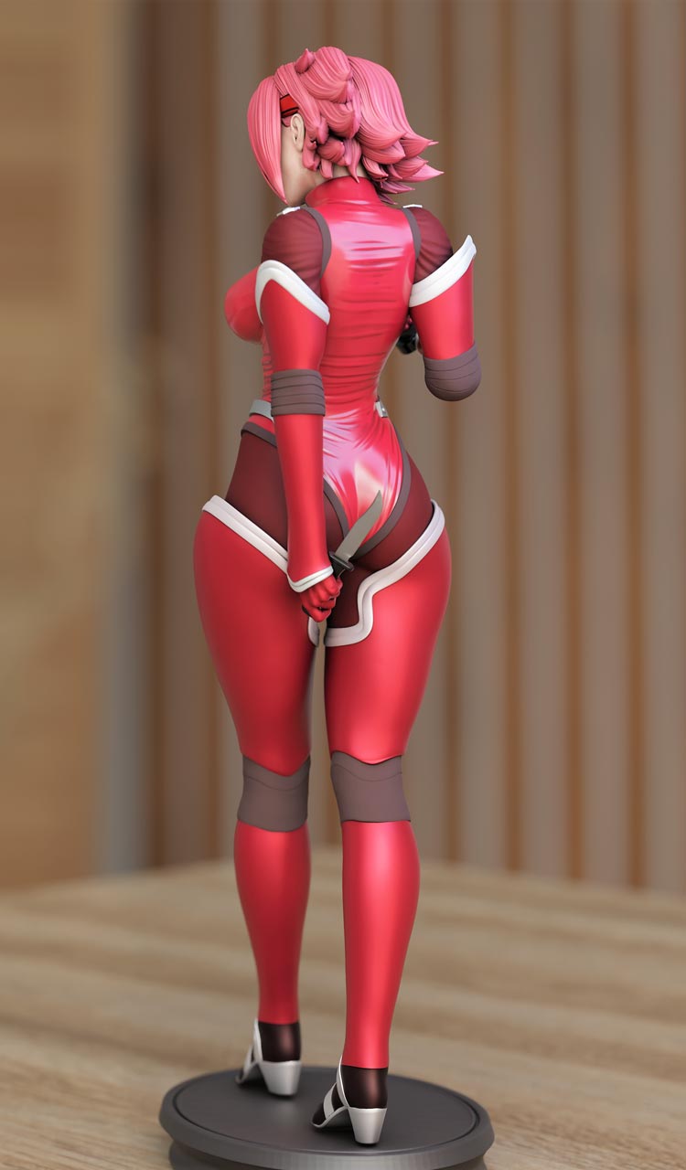 Kallen Kōzuki NSFW - Code Geass - STL 3D Print Files