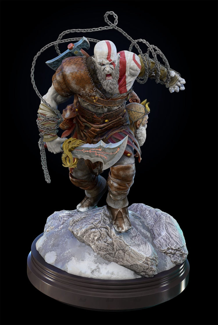 Kratos - God Of War - STL 3D Print Files 3D print model