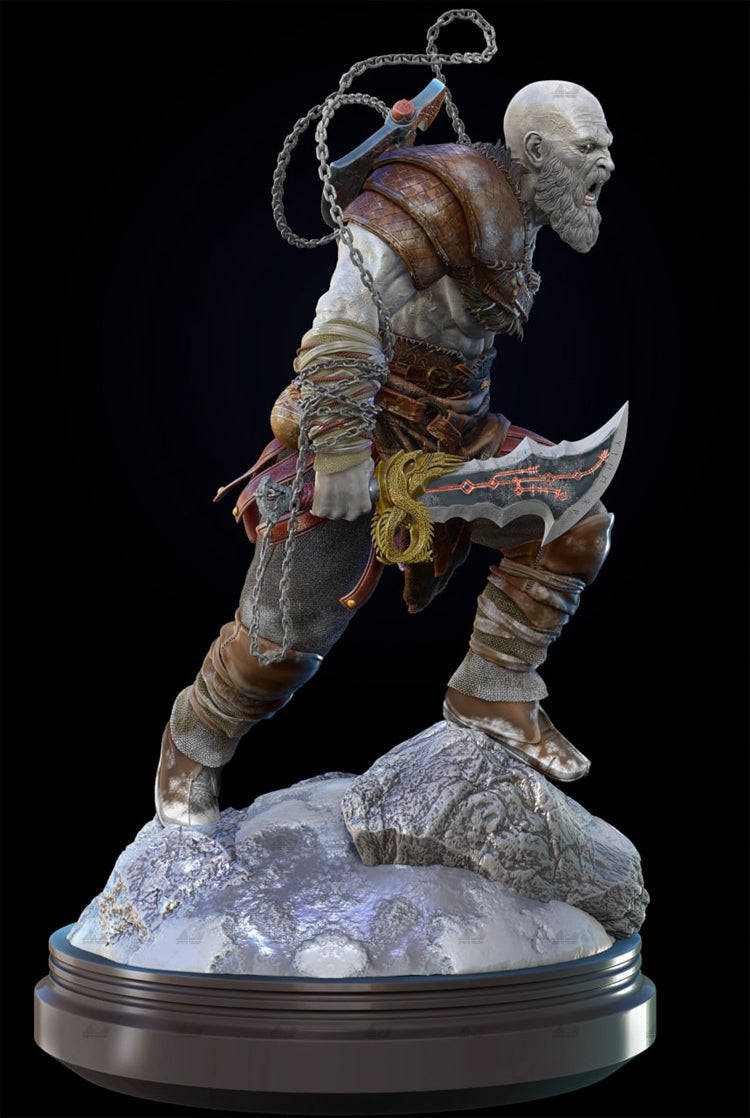 Kratos - God Of War - STL 3D Print Files 3D print model