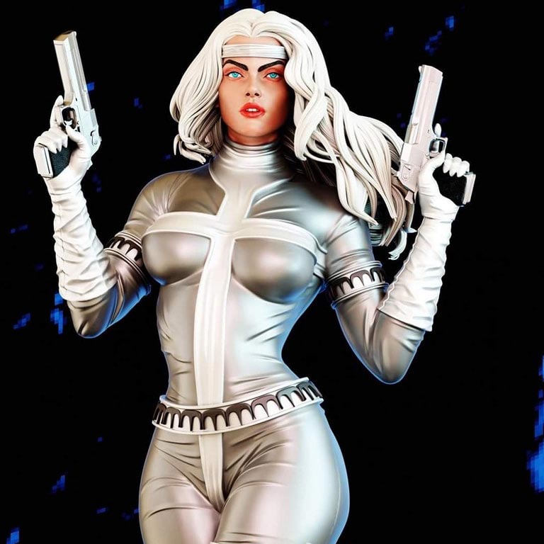 Silver Sable - Marvel Comics - STL 3D Print Files