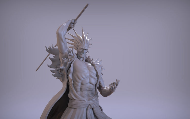 Zaraki Kenpachi and Yachiru - Bleach - STL 3D Print Files