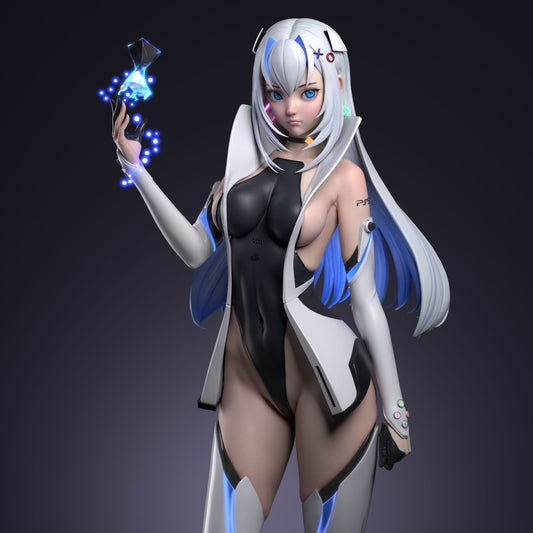 PS5 Chan and Bunny Statue  - STL 3D Print Files