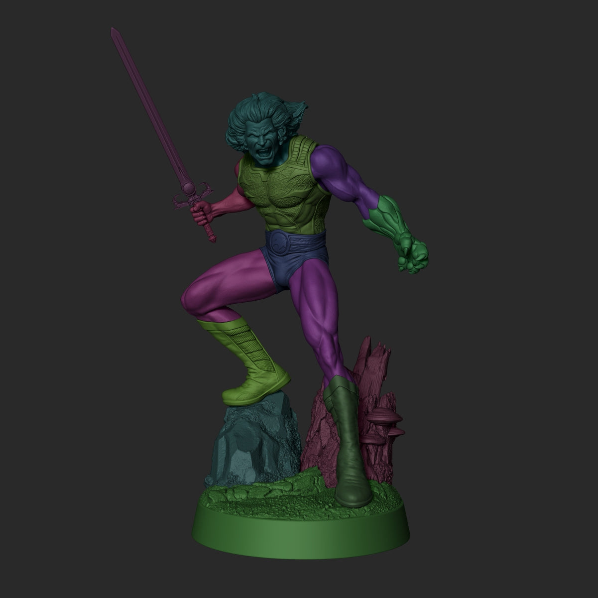 Lion-O - ThunderCats - STL 3D Print Files