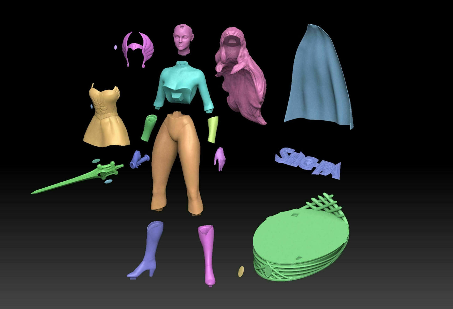 She-Ra - STL 3D Print Files