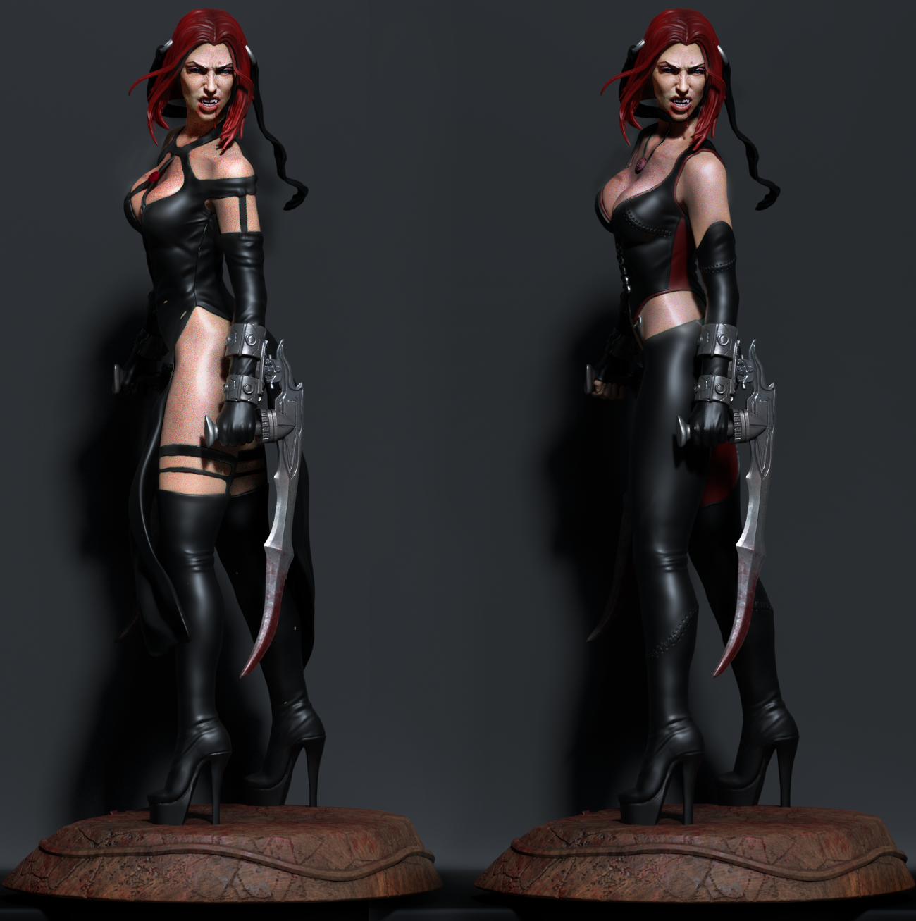 BloodRayne - STL 3D Print Files