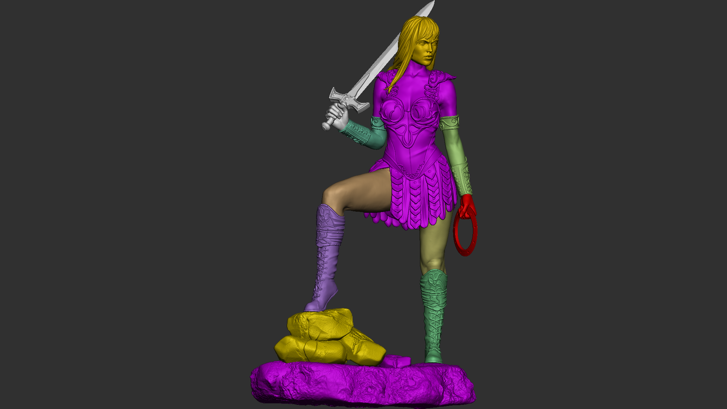 Xena - Warrior Princess - STL 3D Print Files