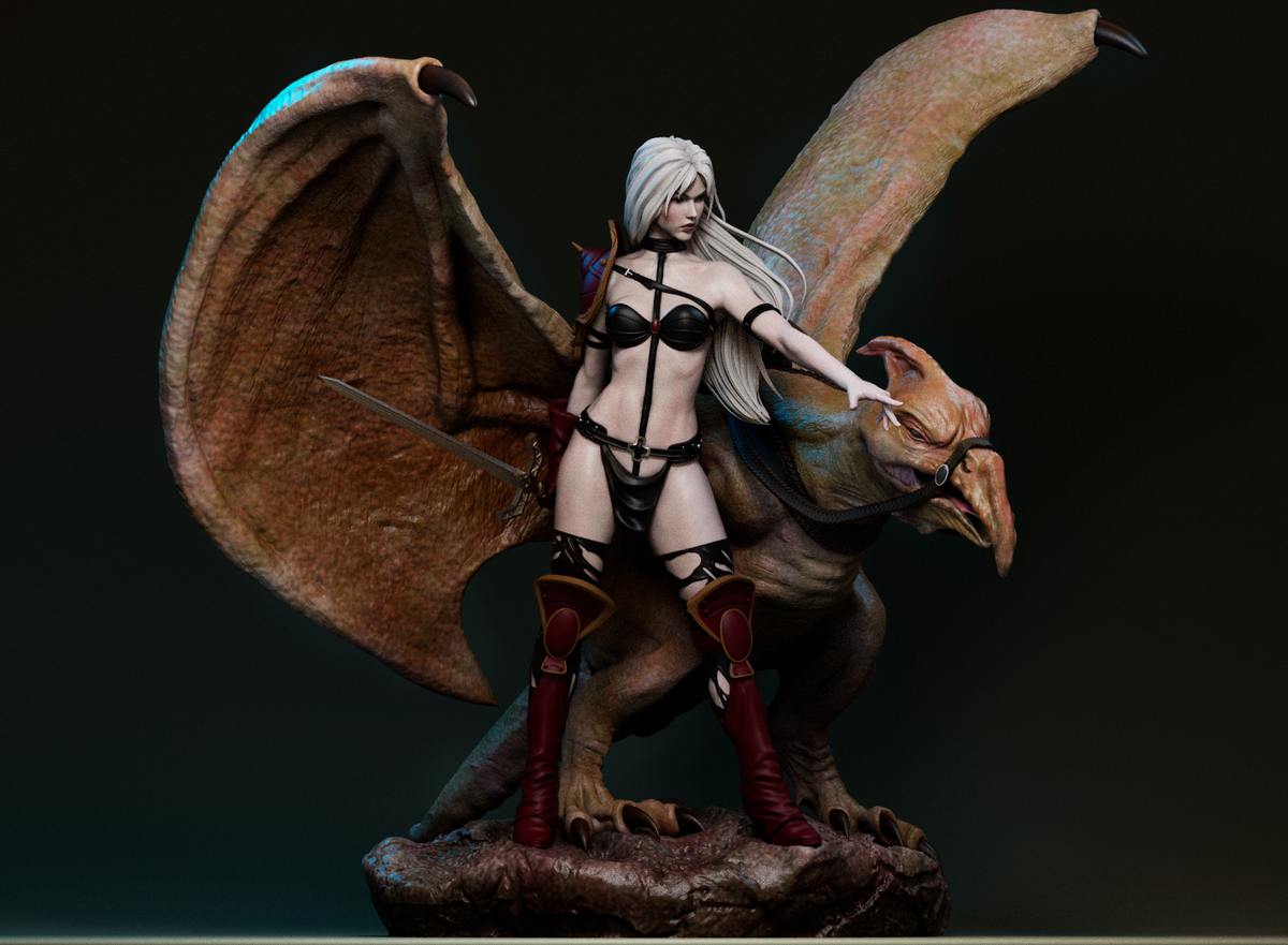 Taarna - Heavy Metal - STL 3D Print Files – My Stl