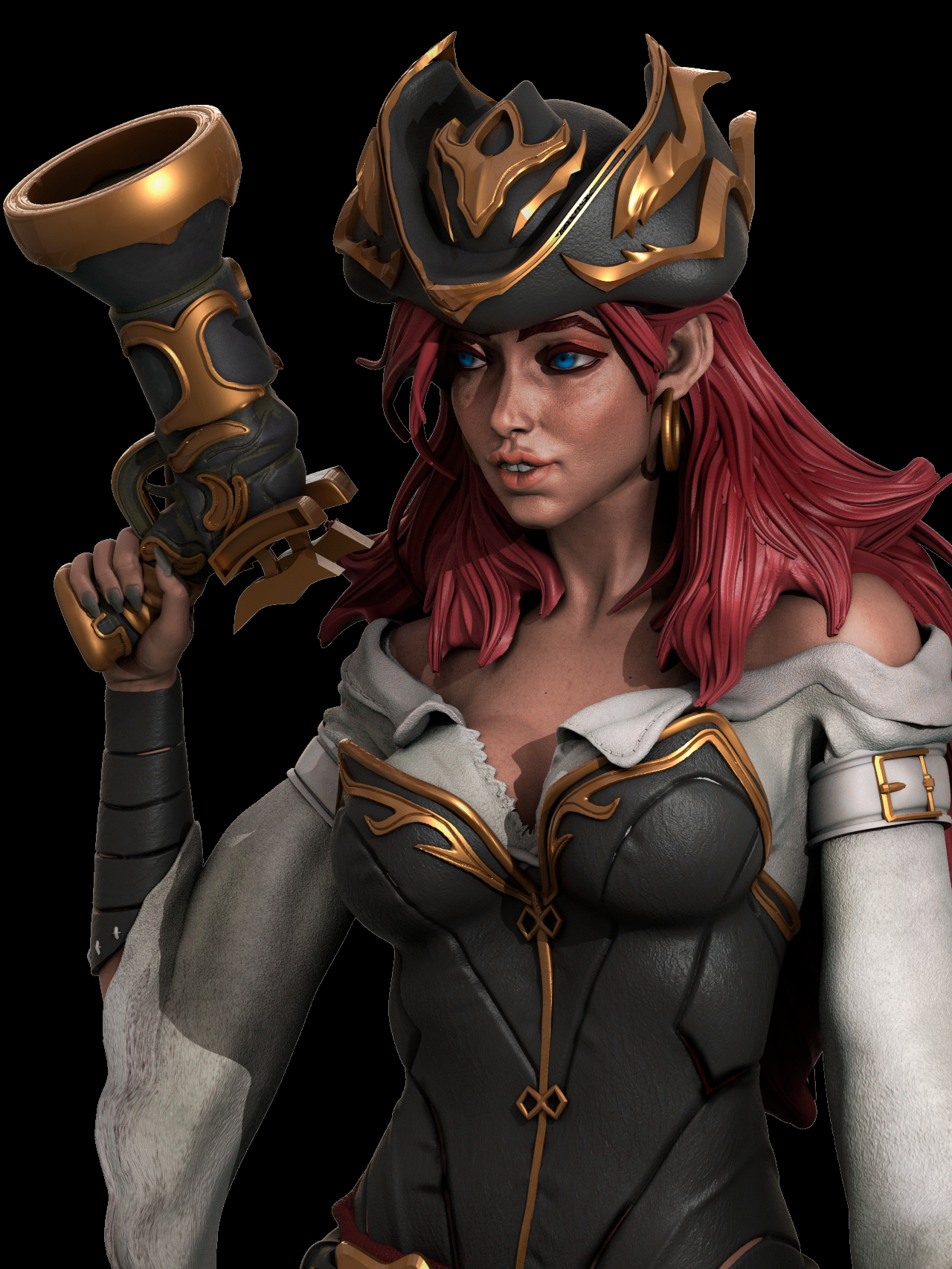 Miss Fortune NSFW - League of Legends - STL 3D Print Files