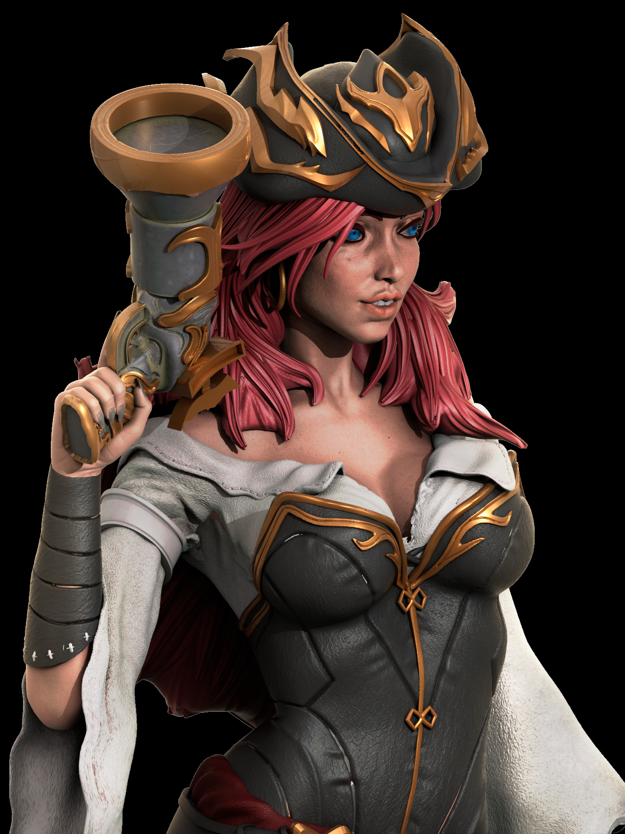 Miss Fortune NSFW - League of Legends - STL 3D Print Files