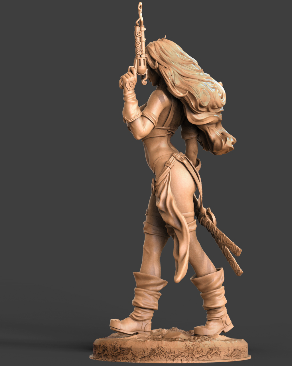 Red Monika - Battle Chasers - STL 3D Print Files