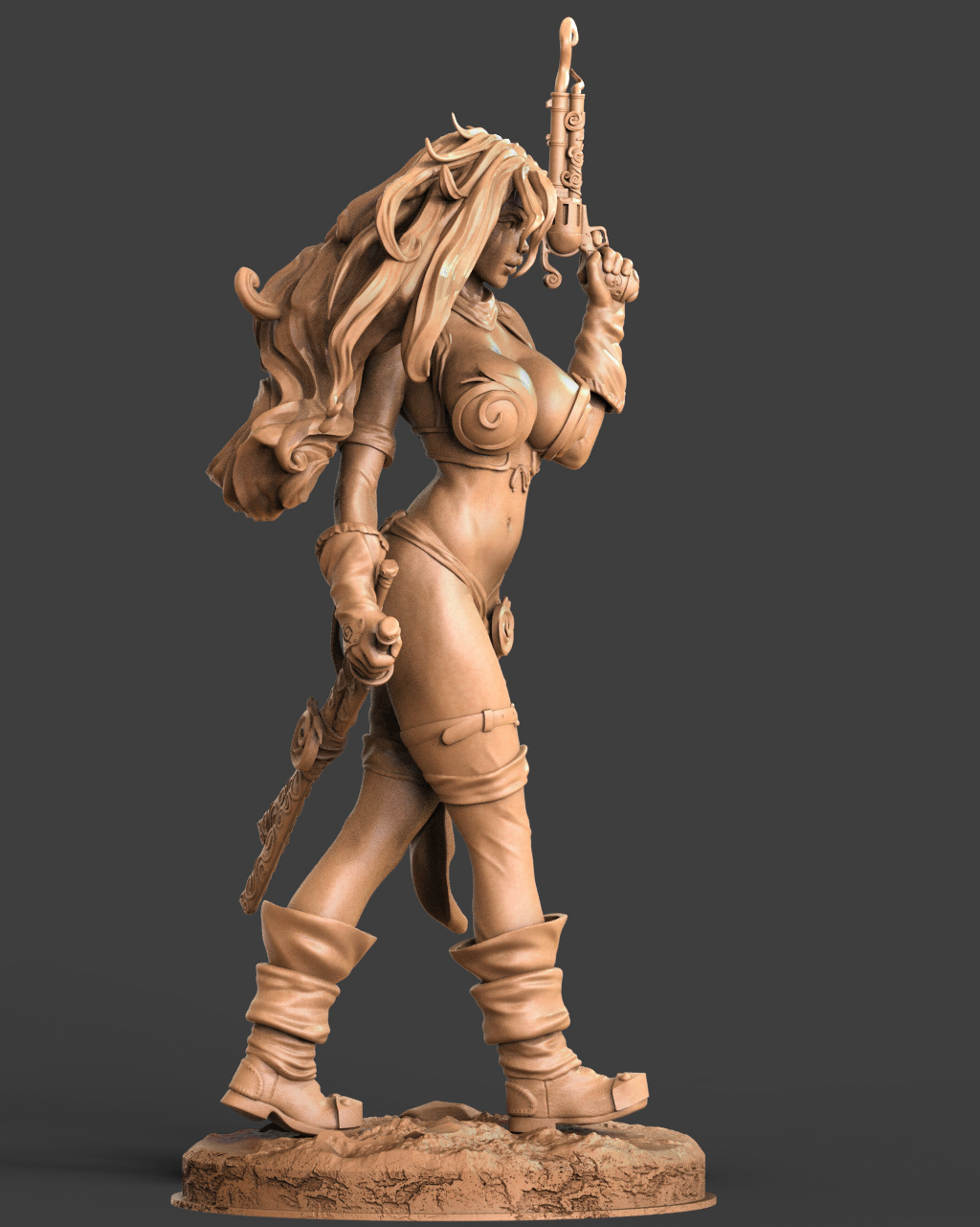 Red Monika - Battle Chasers - STL 3D Print Files