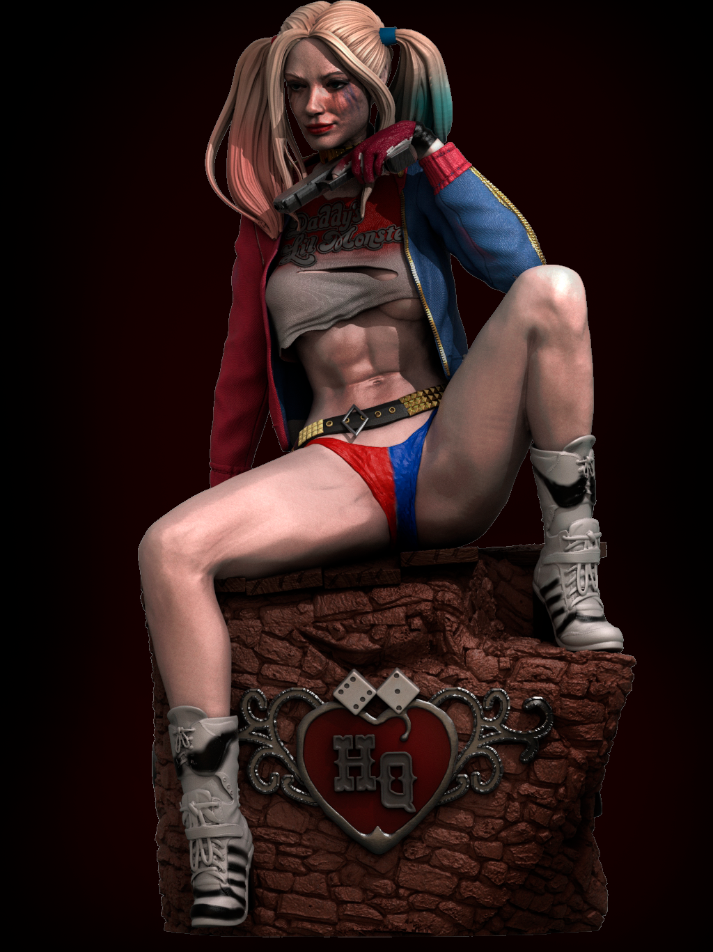 1567 Harley Quinn NSFW - DC Comics - STL 3D Print Files