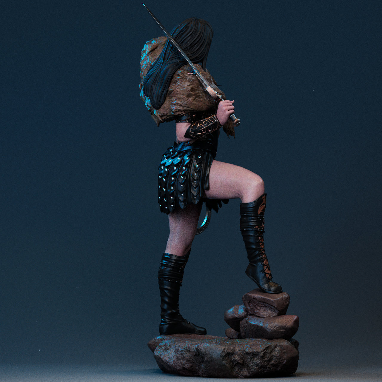 Xena - Warrior Princess - STL 3D Print Files