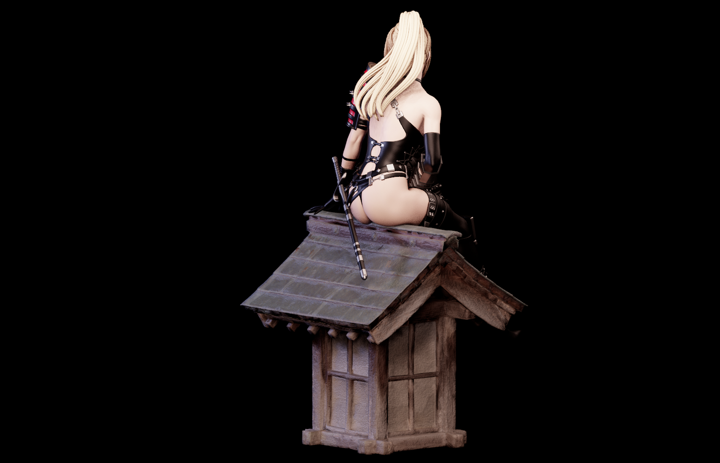 Rachel NSFW - Ninja Gaiden  - STL 3D Print Files