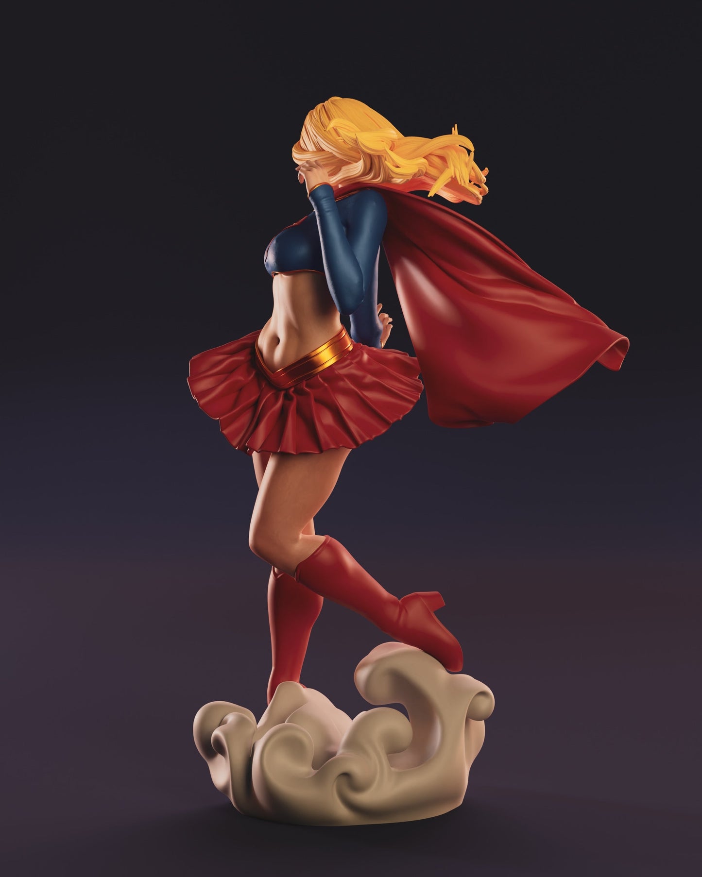 1493 Supergirl NSFW - DC Comics - STL 3D Print Files