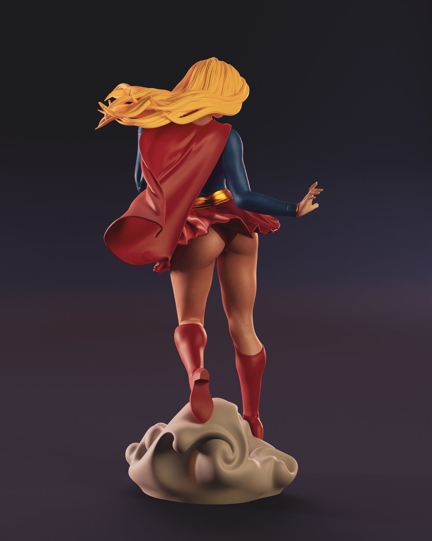 1493 Supergirl NSFW - DC Comics - STL 3D Print Files