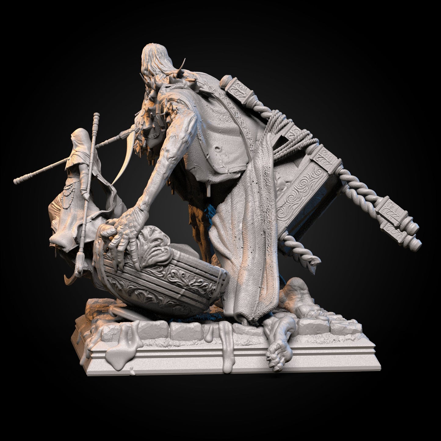 Sister Friede and Father Ariandel - Dark Souls 3 - STL 3D Print Files