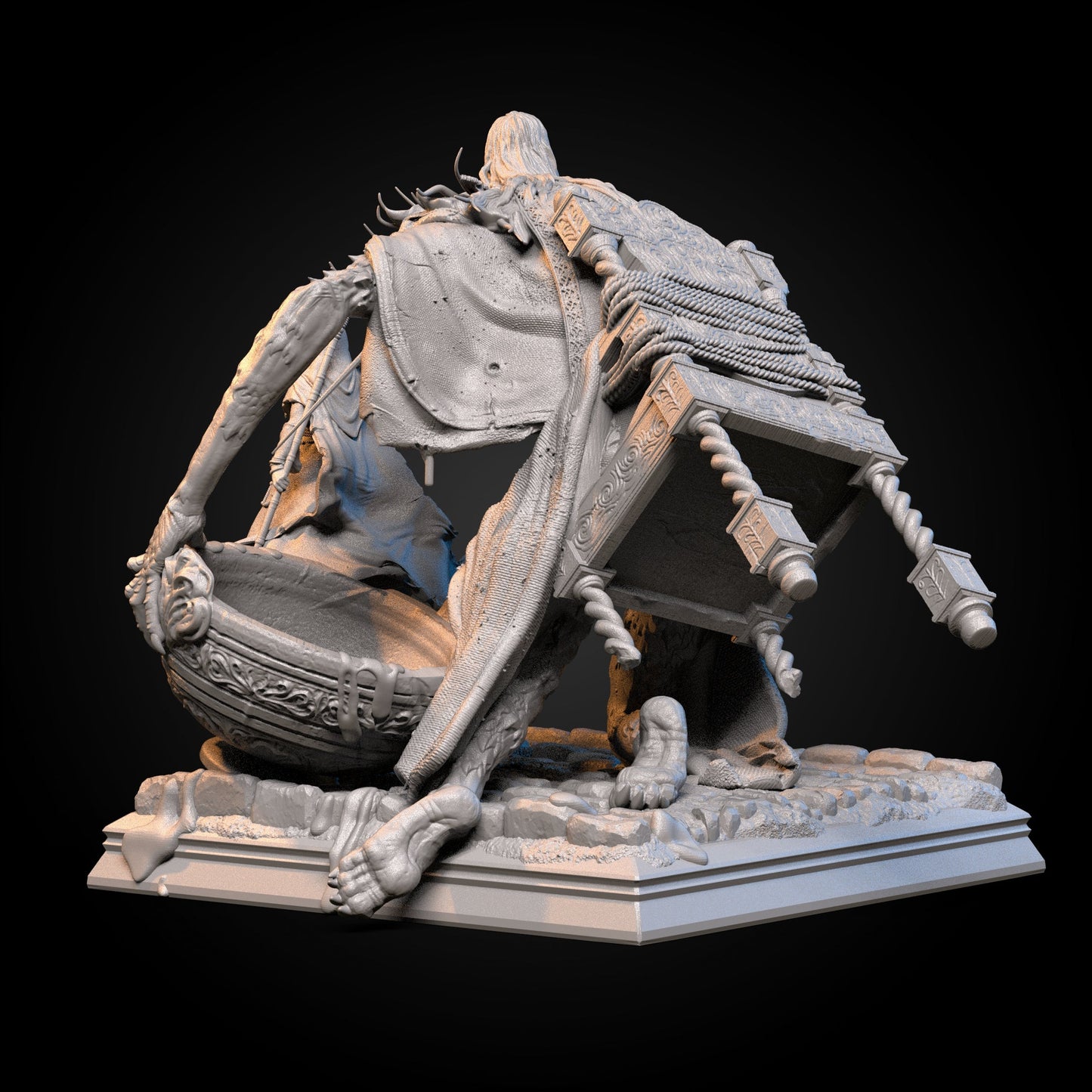 Sister Friede and Father Ariandel - Dark Souls 3 - STL 3D Print Files