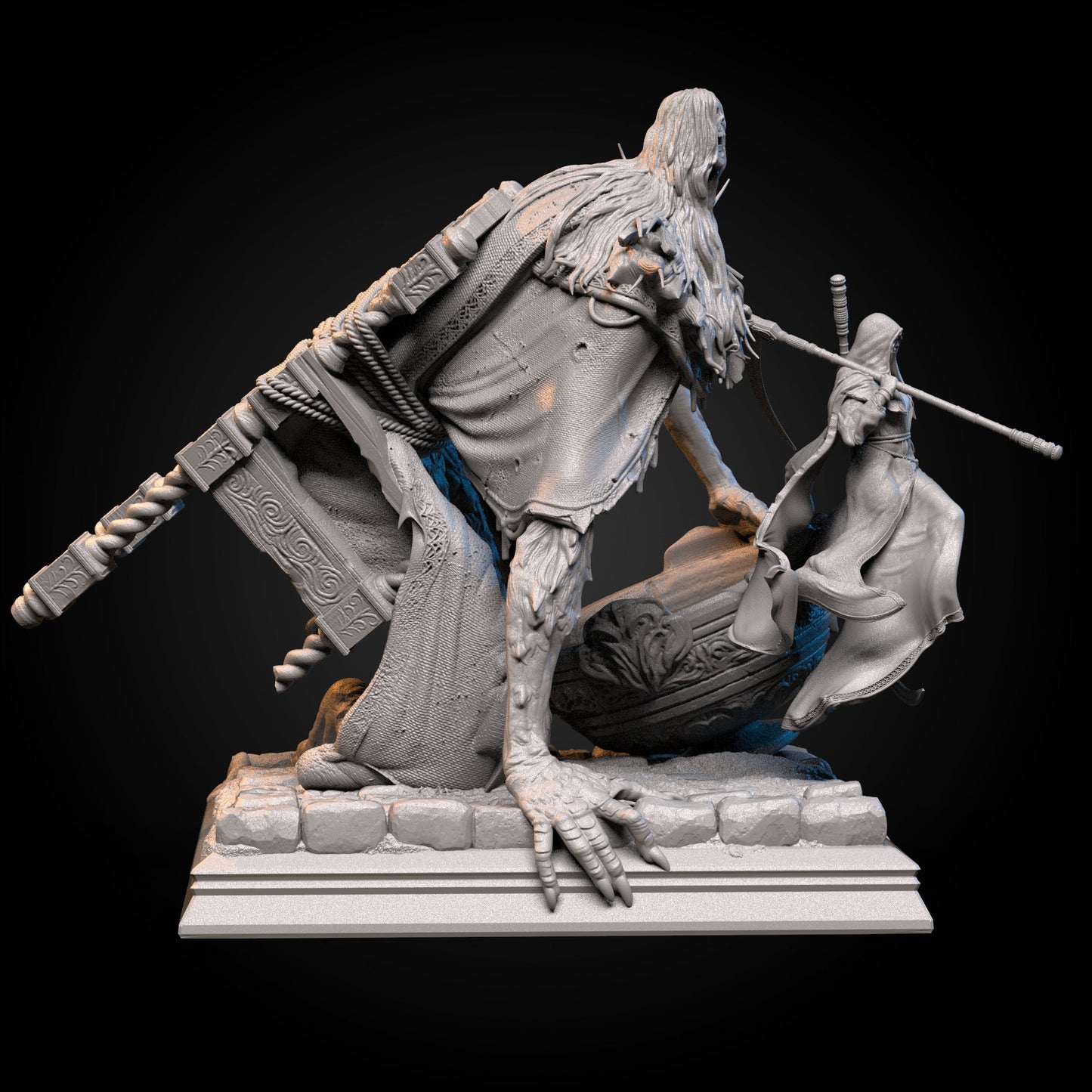 Sister Friede and Father Ariandel - Dark Souls 3 - STL 3D Print Files