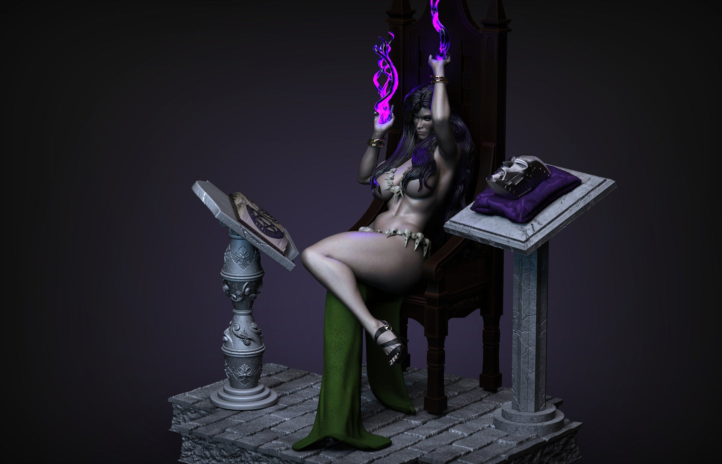 Morgan le Fay - Marvel Comics - STL 3D Print Files