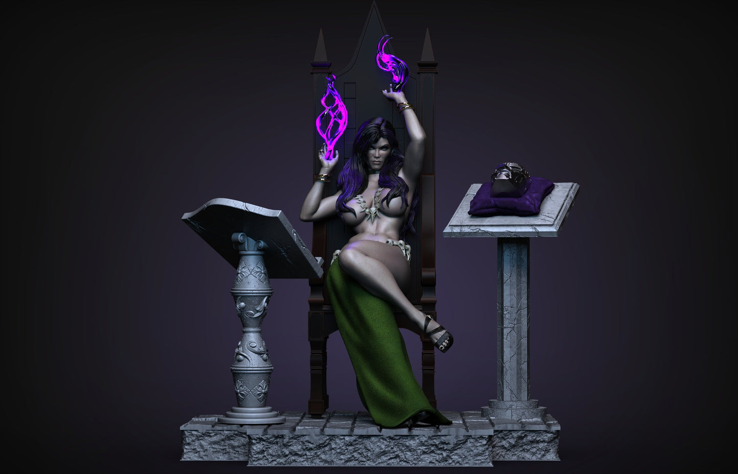 Morgan le Fay - Marvel Comics - STL 3D Print Files