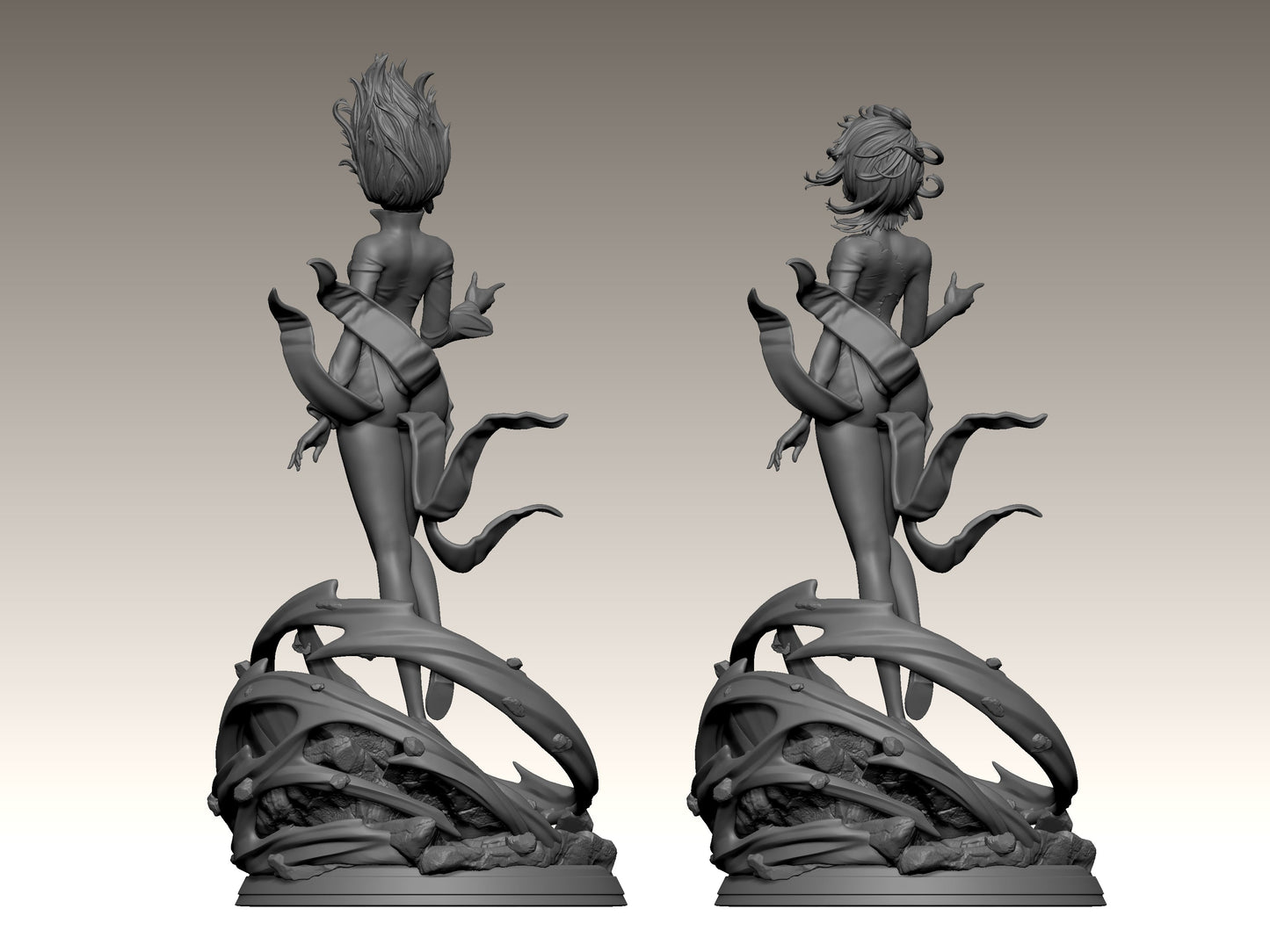 Tatsumaki - One-Punch Man - STL 3D Print Files