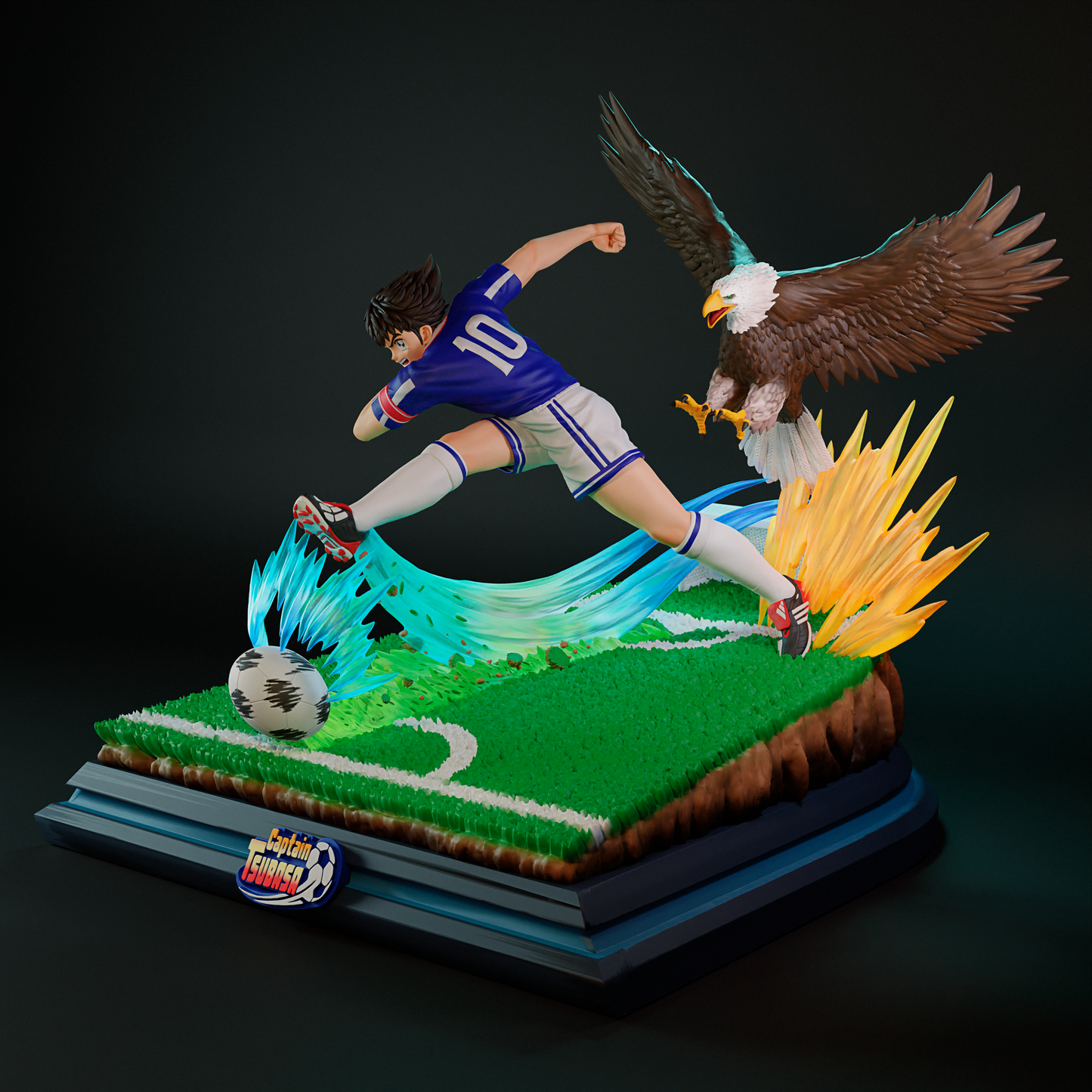 1450 Tsubasa Oozora - Captain Tsubasa - STL 3D Print Files