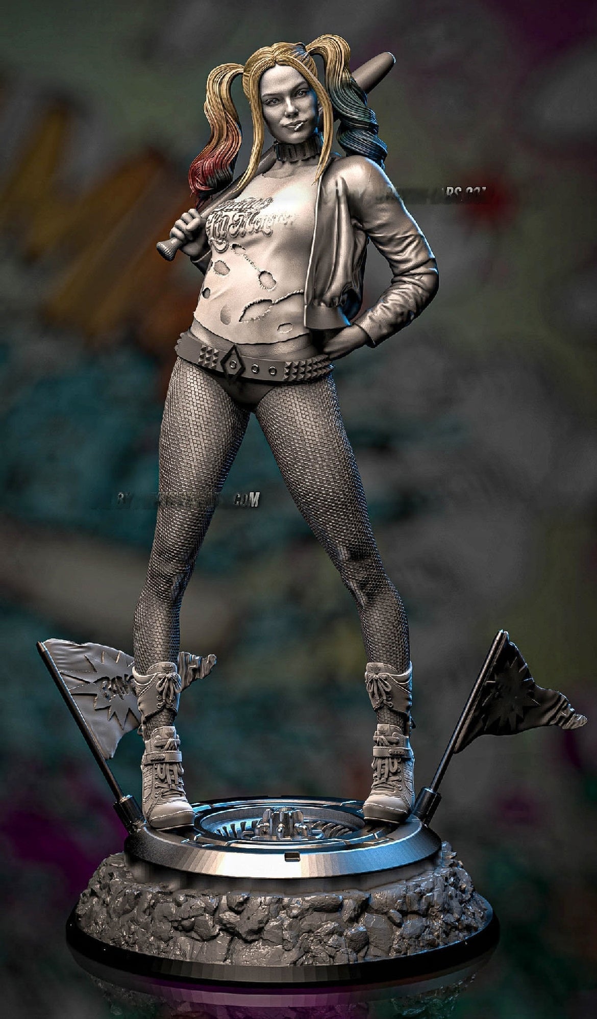 Harley Quinn NSFW - Margot Robbie - STL 3D Print Files