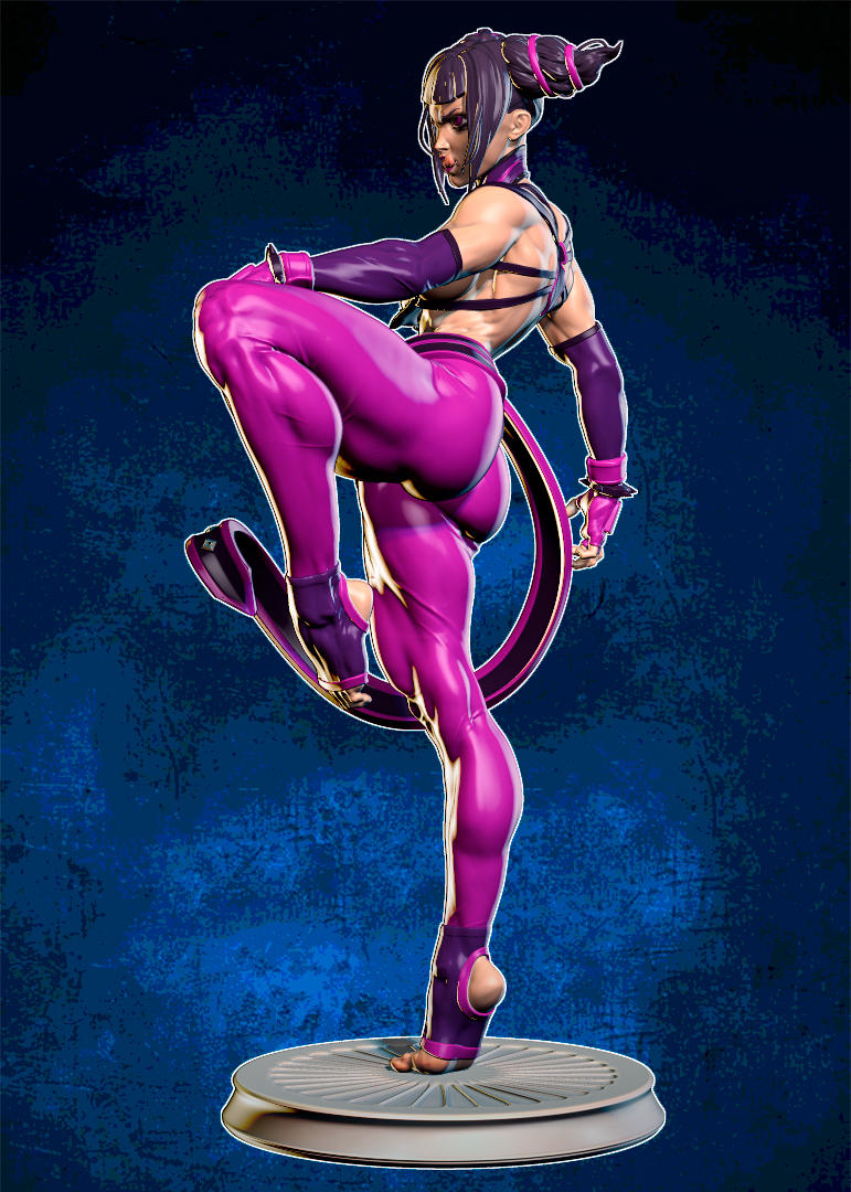 Juri NSFW - Street Fighter - STL 3D Print Files