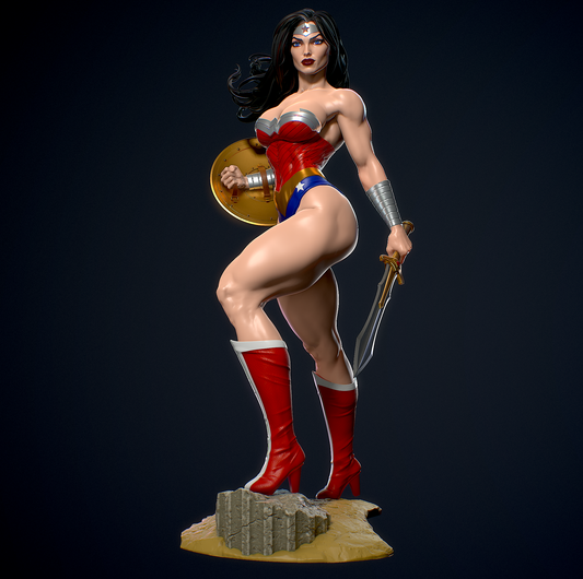 Wonder Woman Classic NSFW - STL 3D Print Files