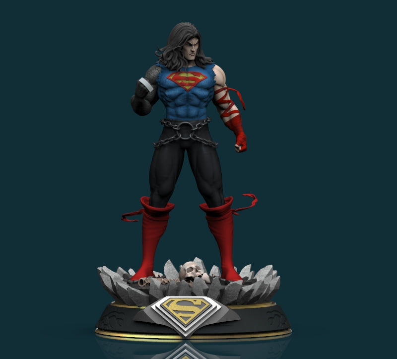 Superman - Death Metal - STL 3D Print Files