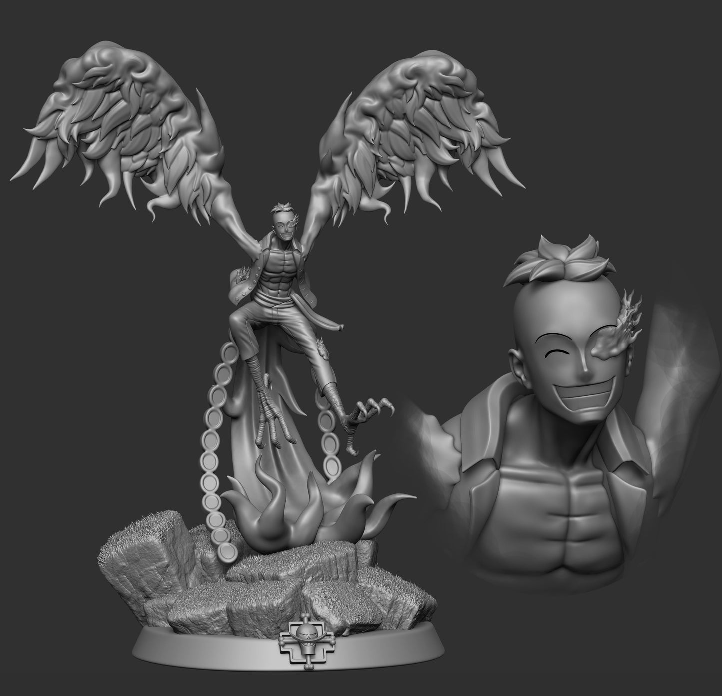 Marco Phoenix - One Piece - STL 3D Print Files