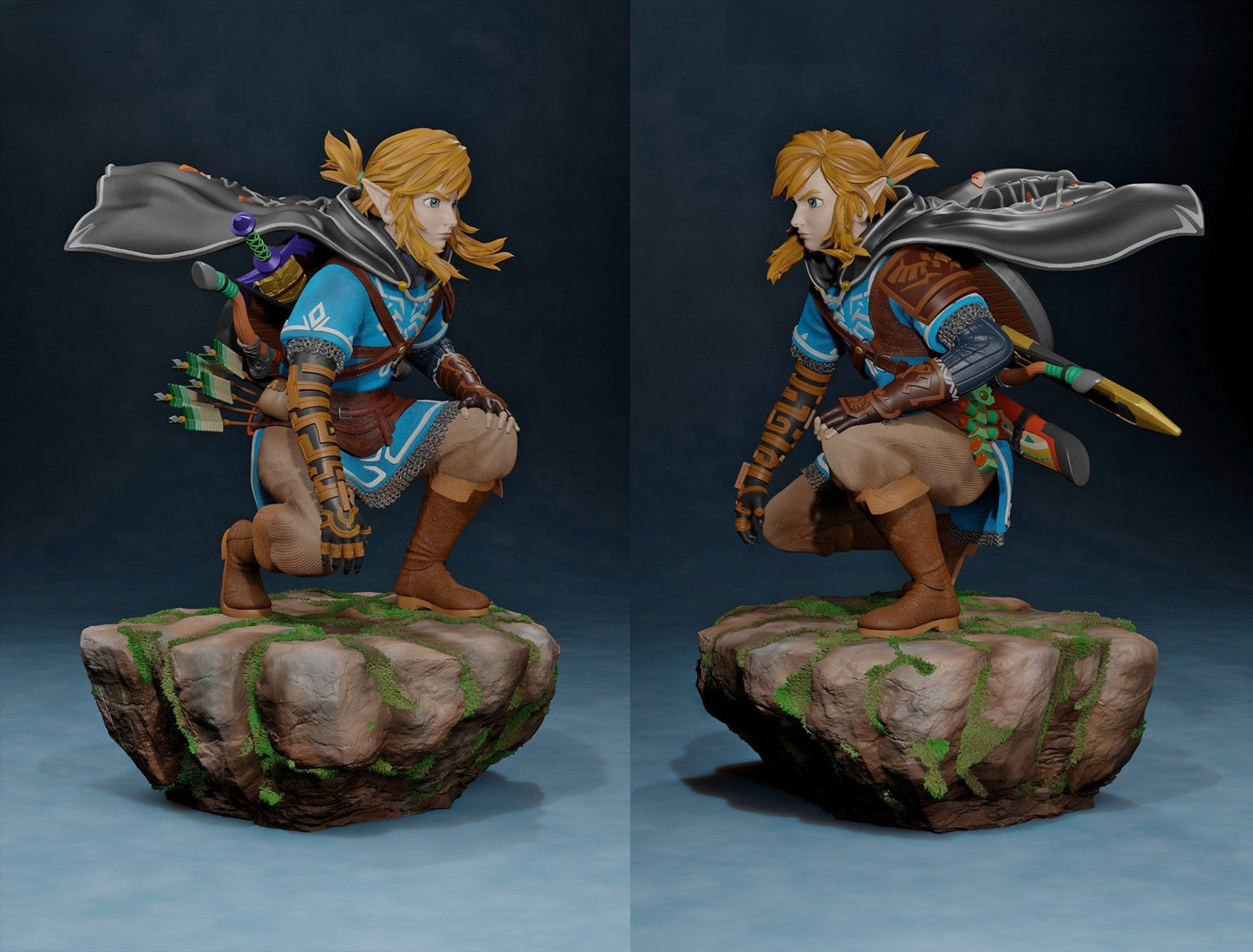 1531 Link - The Legend of Zelda - STL 3D Print Files