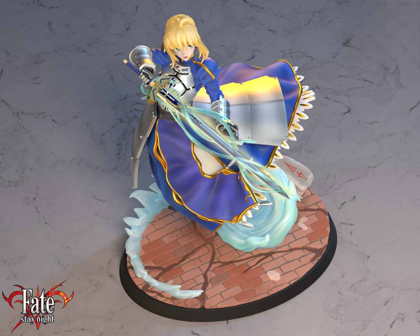 Saber - Fate/stay night - STL 3D Print Files