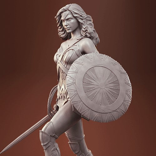 1402 Wonder Woman Gal Gadot - STL 3D Print Files