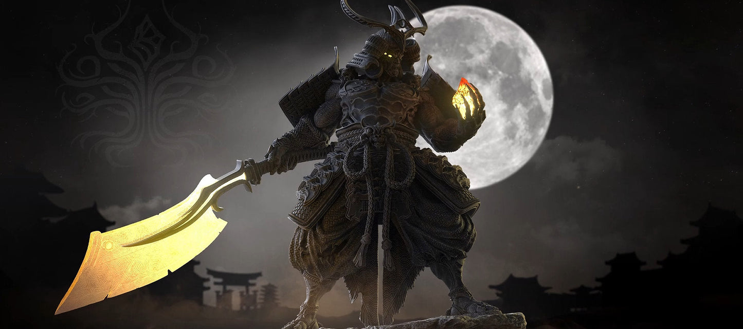 Hachiman - Japanese God Of War - STL 3D Print Files