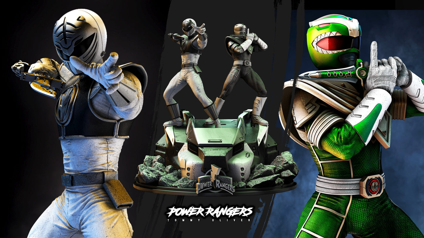 Green Ranger - Power Ranger  - STL 3D Print Files