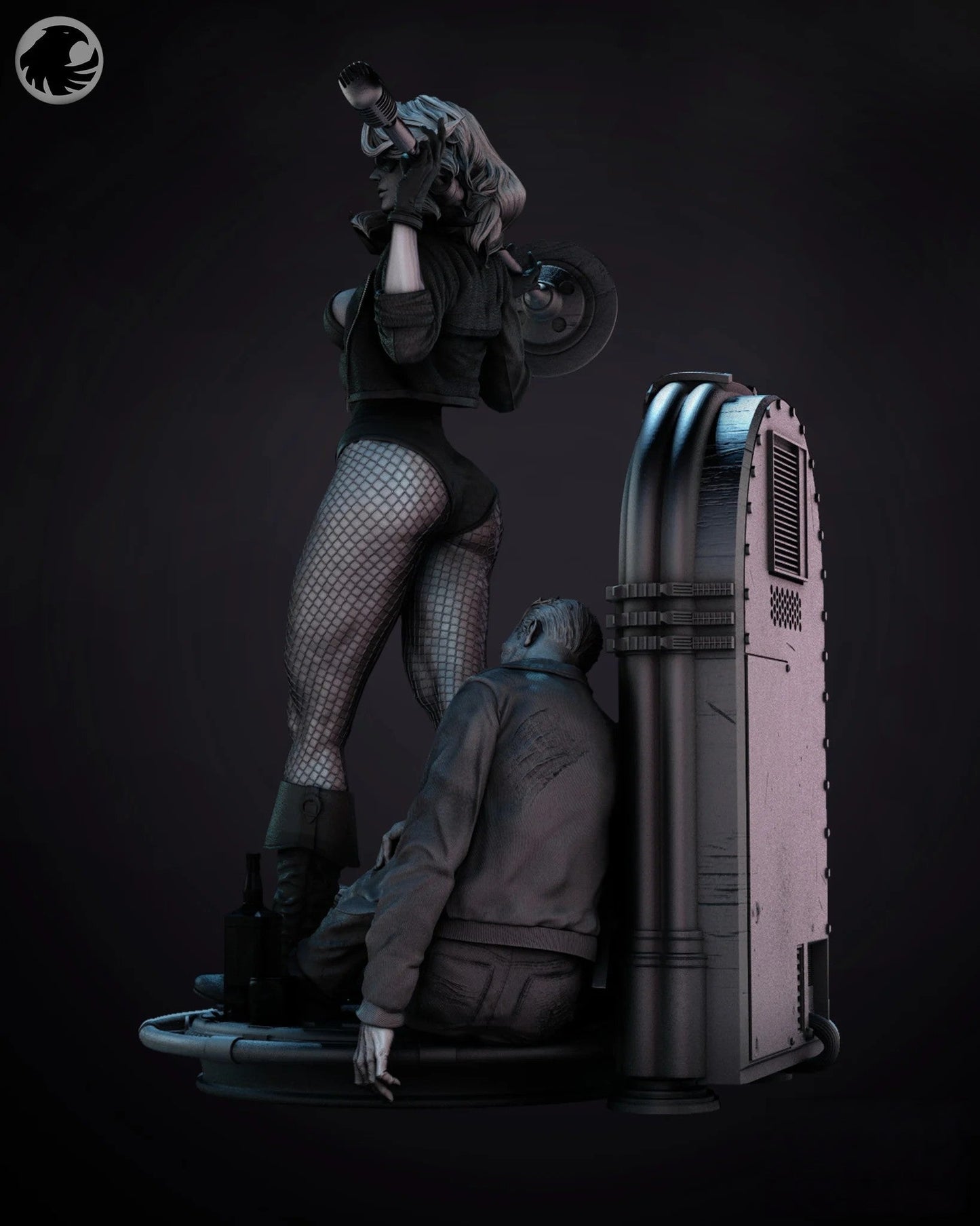 1446 Black Canary - DC Comics - STL 3D Print Files