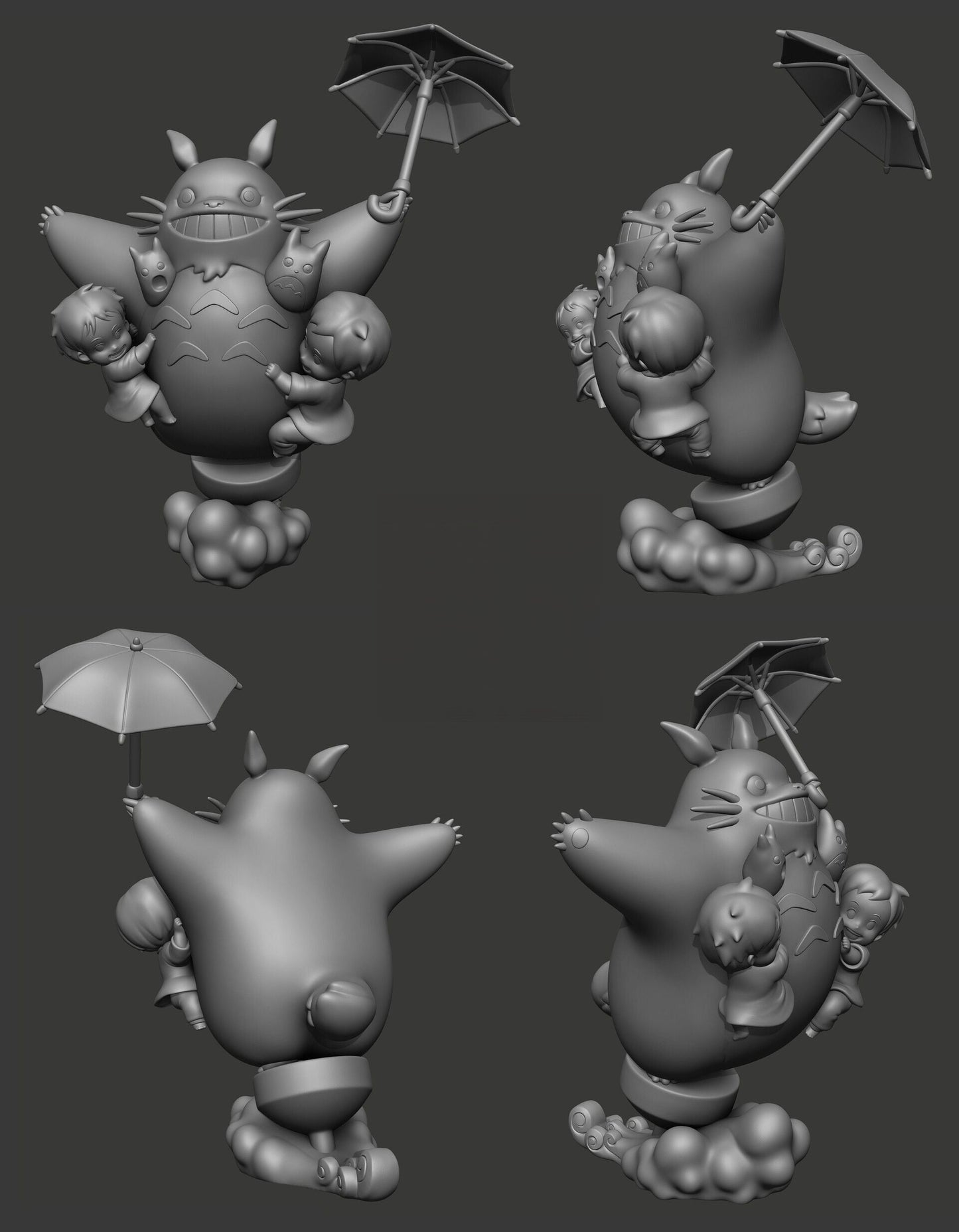 My Neighbour Tototoro - STL 3D Print Files