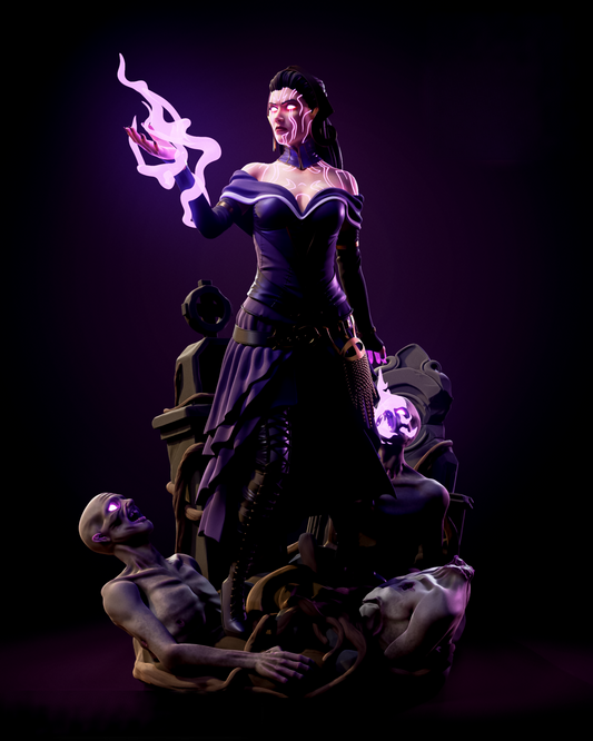 Liliana Vess - Magic: The Gathering - STL 3D Print Files