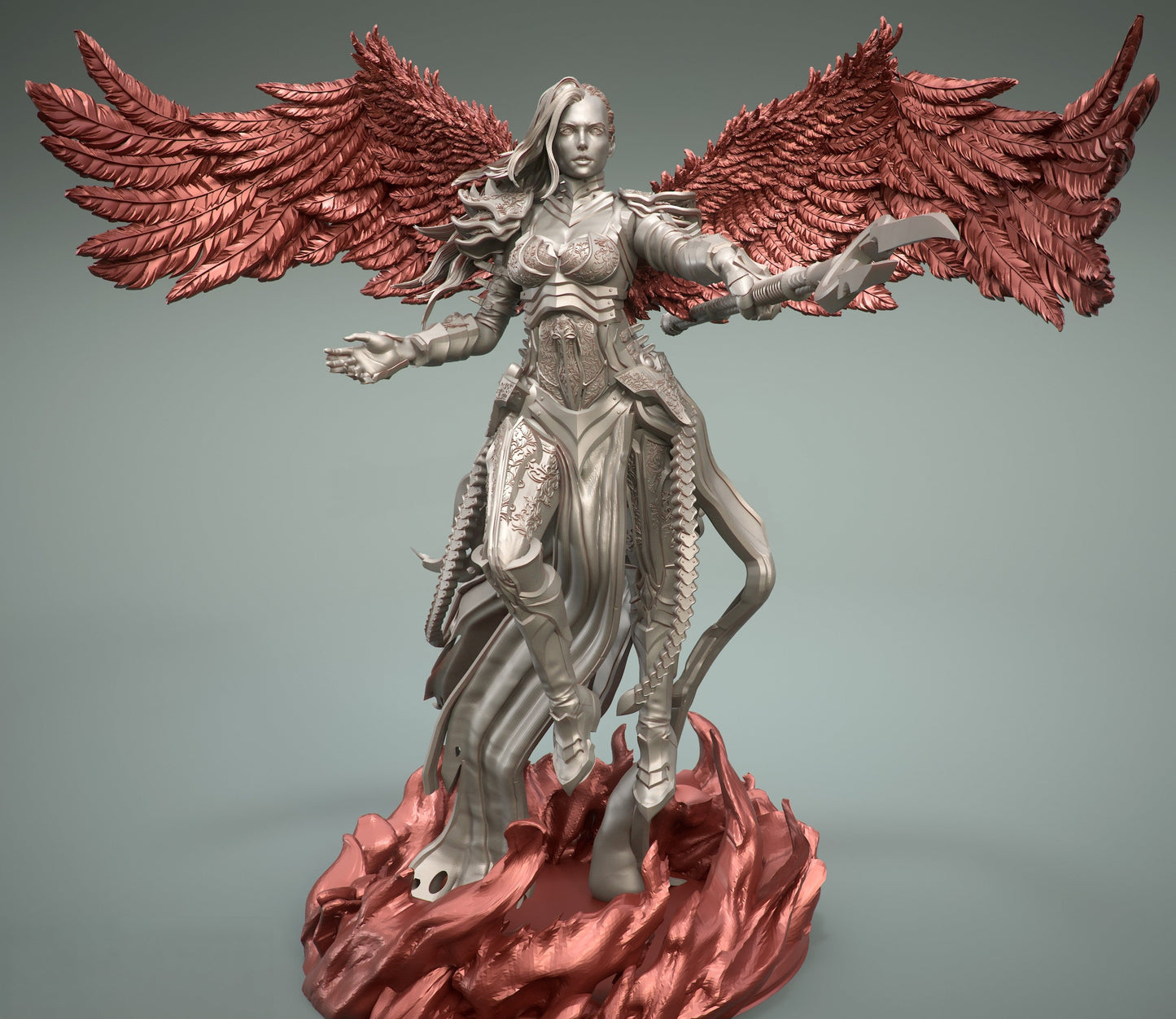 Mad Angel - STL 3D Print Files