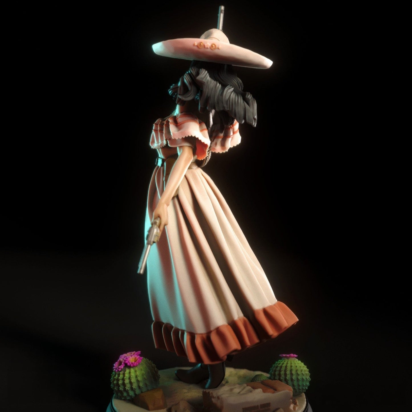 Daniela NSFW - Mexican Gunslinger - STL 3D Print Files